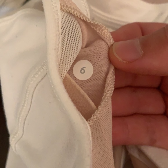 Lululemon white multi strap tank Size 6 - Picture 3 of 3